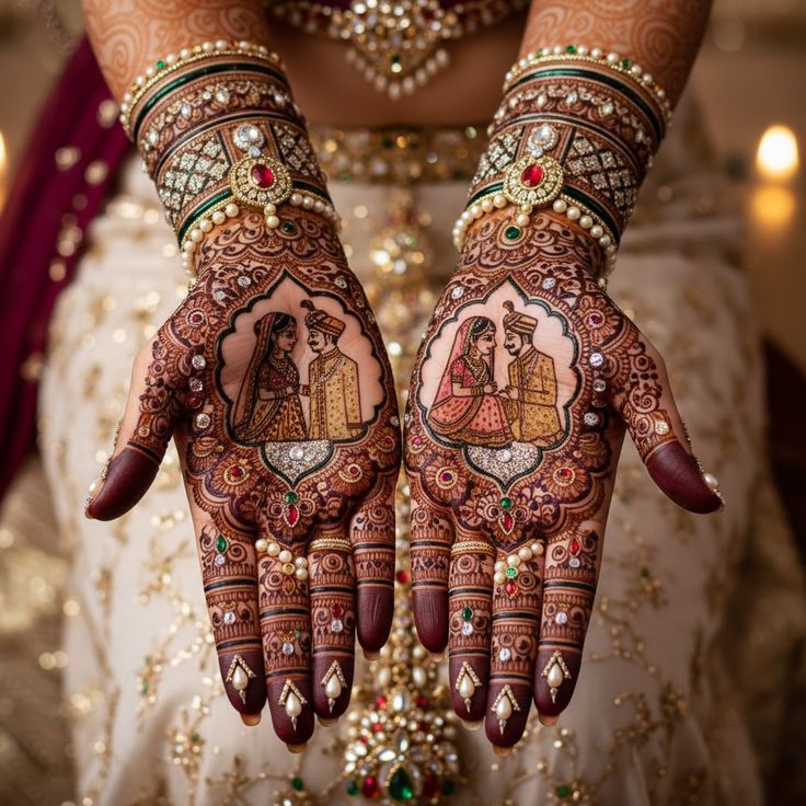 indian bridal henna